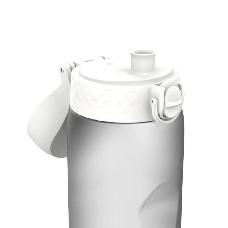 Motiverende drikkeflaske 1L hvit