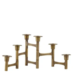 Move lysestake 6 armer 50 cm messing