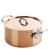 M'150s gryte med lokk 3,2L kobber/stål