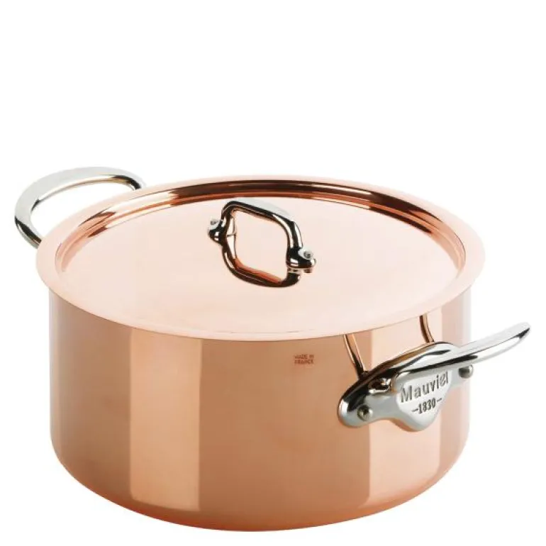 M'150s gryte med lokk 3,2L kobber/stål