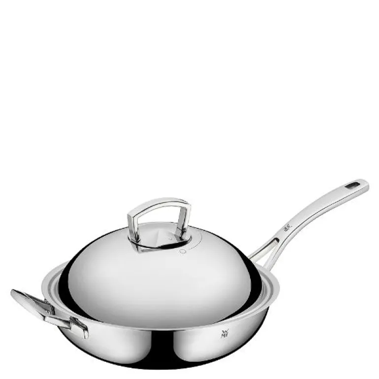 Multiply wokpanne med metallokk 32 cm