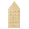 Mummi adventskalender Mummihuset beige