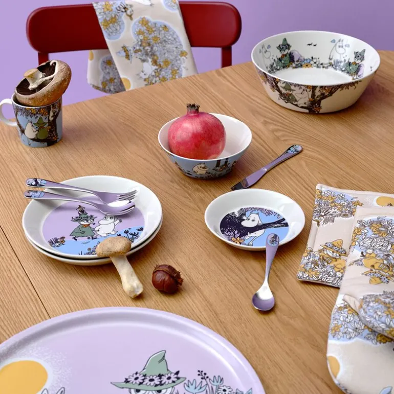 Mummi asjett 15 cm Venner for alltid 80 år