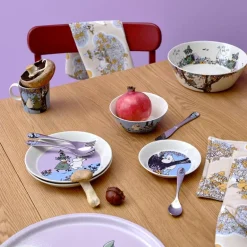 Mummi asjett 19 cm Venner for alltid 80 år