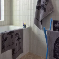 Mummi badehåndkle 70x140 cm Hufsa grå