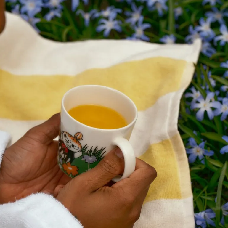 Mummi badehåndkle 70x140 cm Lille My gul