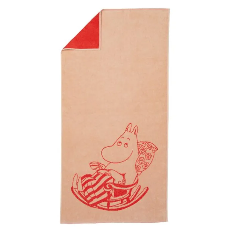 Mummi badehåndkle 70x140 cm Mummimamma fersken