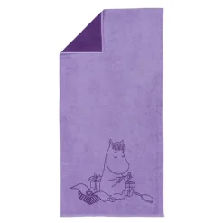 Mummi badehåndkle 70x140 cm Snorkfrøken lilla