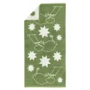 Mummi badehåndkle 70x140 cm stjerner grønn