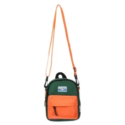 Mummi crossbody veske eventyr grønn/oransje