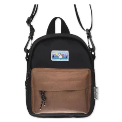 Mummi crossbody veske eventyr svart/brun