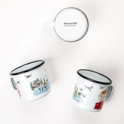 Mummi emaljekopp 37 cl Lille My