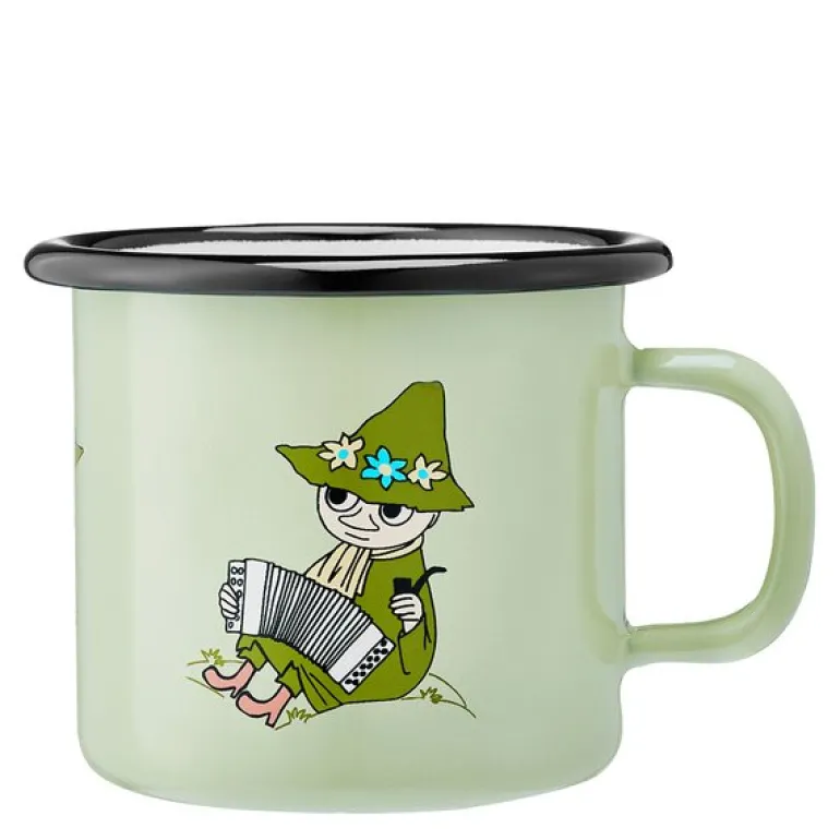 Mummi emaljekopp 25 cl snusmumrikken retro