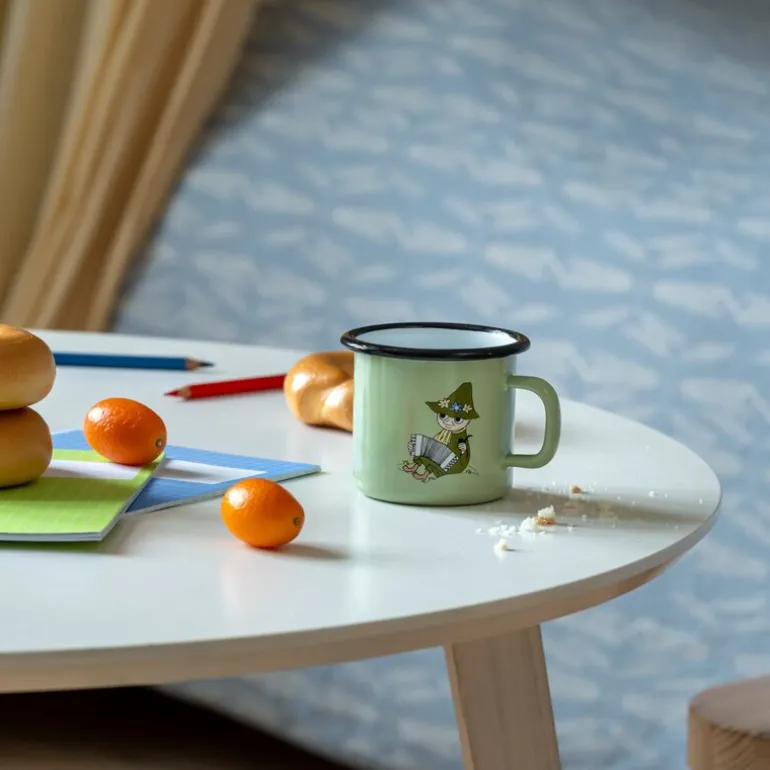 Mummi emaljekopp 25 cl snusmumrikken retro