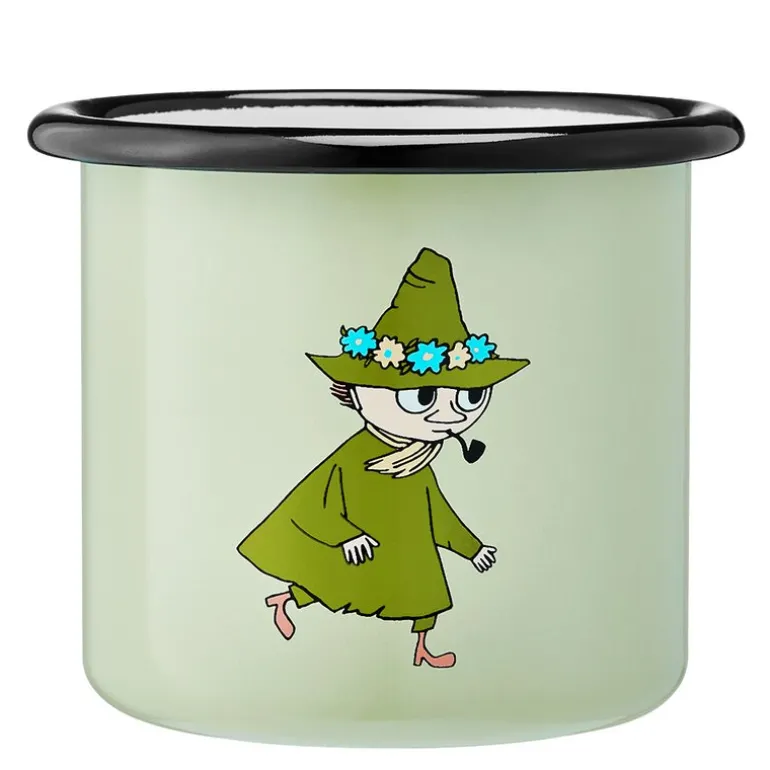 Mummi emaljekopp 25 cl snusmumrikken retro