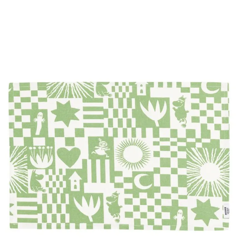 Mummi Fest bordbrikke 31x46 cm grønn
