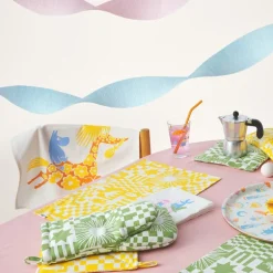 Mummi Fest kjøkkenhåndkle 50x70 cm grønn