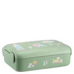 Mummi Fest lunsjboks m/inndeling 0,9L grønn/multi