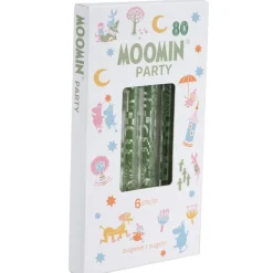 Mummi Fest sugerør 6 stk grønn