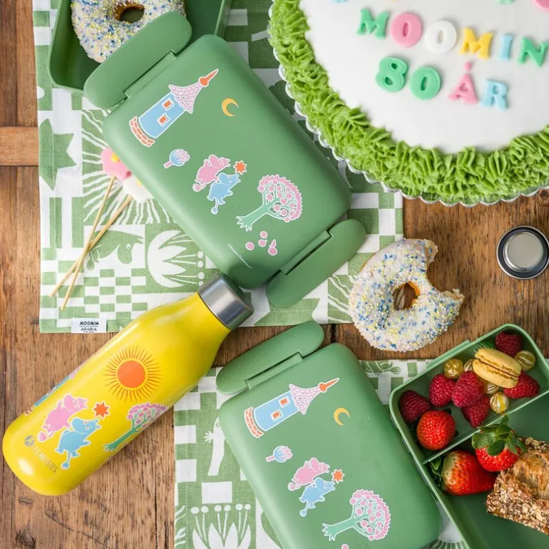 Mummi Fest termoflaske 0,5L gul/multi