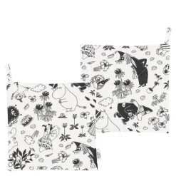 Mummi gryteklut 22x22 cm 2 stk offwhite