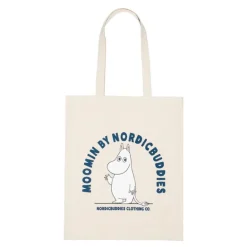 Mummi handlenett Mummitrollet beige