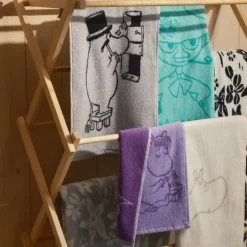 Mummi håndkle 30x50 cm Snorkfrøken lilla