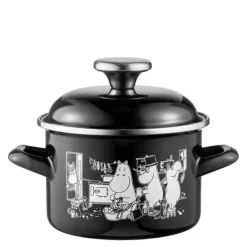 Mummi kasserolle 1,5L på kjøkkenet svart