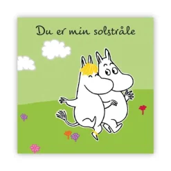 Mummi kort dobbelt Du er min solstråle grønn