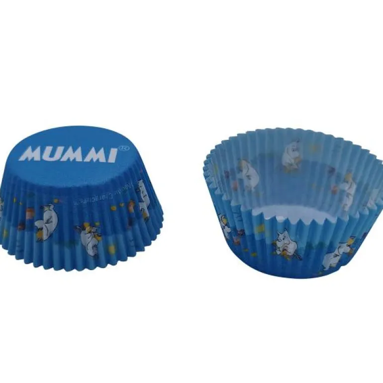 Mummi muffinsform 50 stk blå