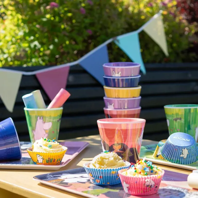 Mummi muffinsform 50 stk gul