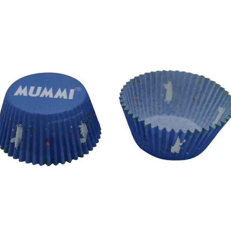 Mummi muffinsform 50 stk lilla