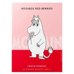 Mummi pyramideposer Snorkfrøken rooibos te røde bær 20 stk