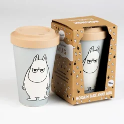 Mummi reisekopp 45 cl Mummitroll sint grå