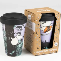 Mummi reisekopp 45 cl Mummitroll jungel lilla