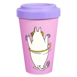 Mummi reisekopp 45 cl Snorkfrøken rokkering rosa