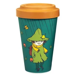 Mummi reisekopp 45 cl Snusmumrikken i høstvær grønn