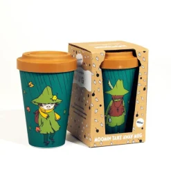 Mummi reisekopp 45 cl Snusmumrikken i høstvær grønn