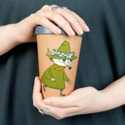 Mummi reisekopp 45 cl Snusmumrikken på eventyr brun