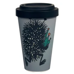 Mummi reisekopp 45 cl Stinky på rømmen grå