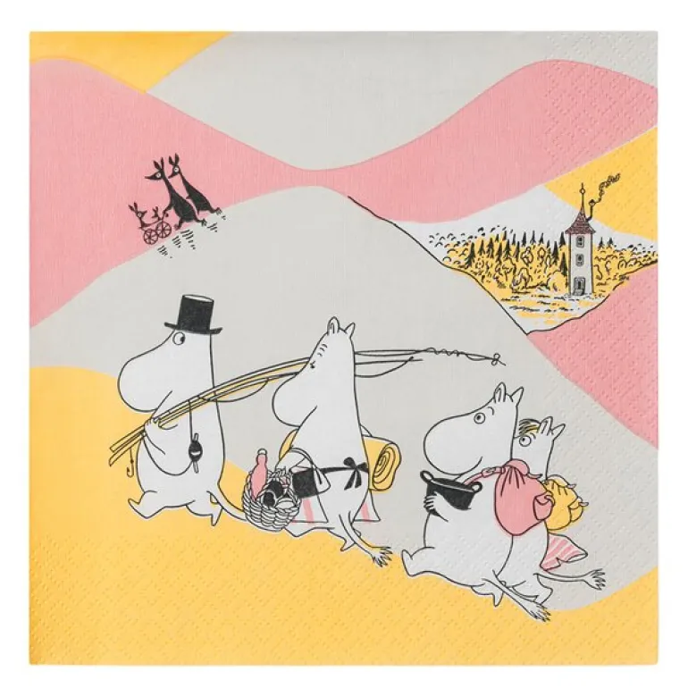 Mummi serviett 33x33 cm 20 stk Familietid