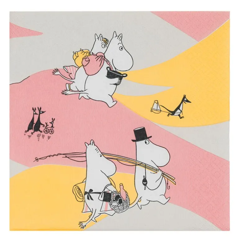 Mummi serviett 33x33 cm 20 stk Familietid