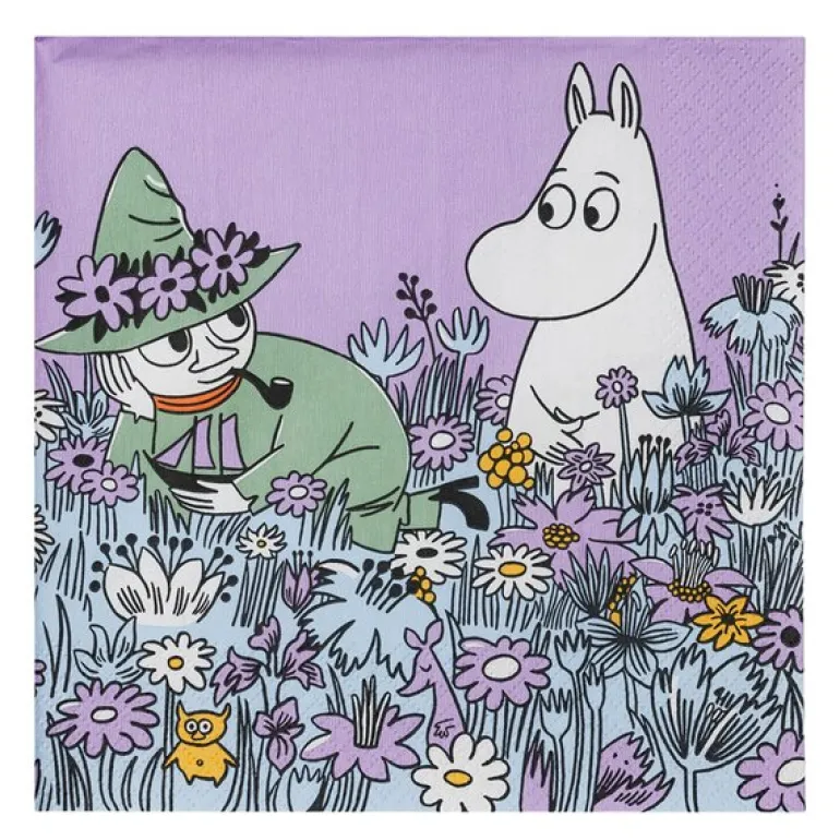 Mummi serviett 33x33 cm 20 stk Venner for alltid