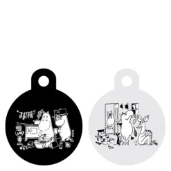 Mummi skjærebrett 20x25 cm på kjøkkenet svart/grå