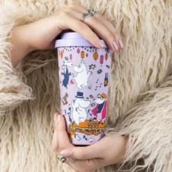 Mummi take away krus 45 cl party lilla