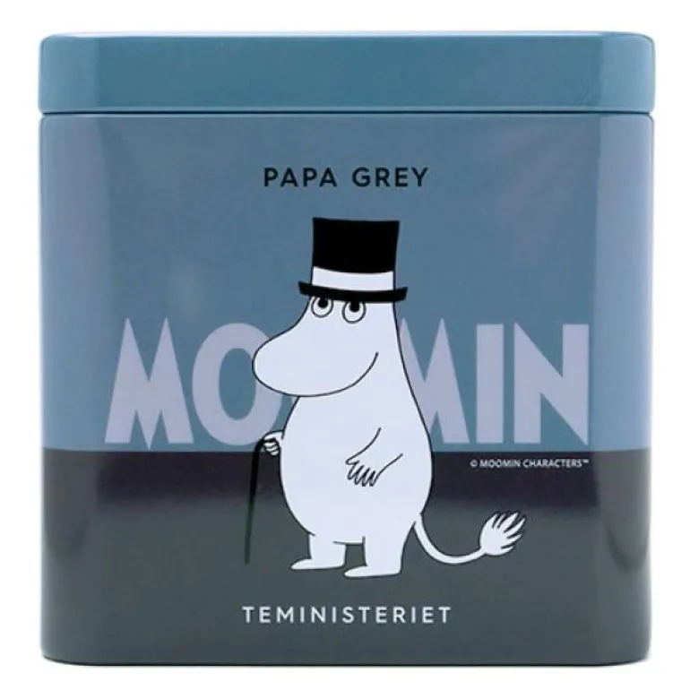 Mummi teboks Mummipappa Grey svart te appelsin 250g