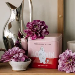 Mummi teboks Snorkfrøken rooibos te røde bær 250g