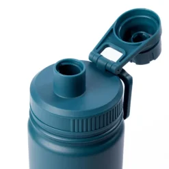 Mummi termoflaske 0,55L Mummitroll og Snusmumrikken camping blå