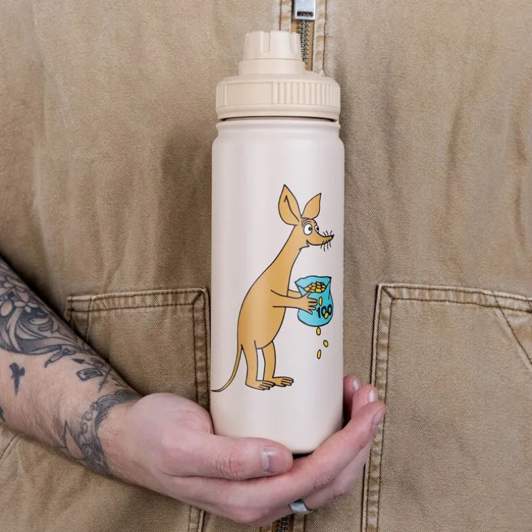Mummi termoflaske 0,55L Sniff beige