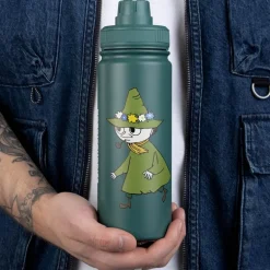 Mummi termoflaske 0,55L Snusmumrikken grønn